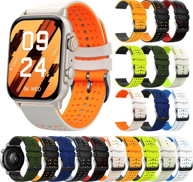 COLMI Uhrenarmband Silikon, 22 mm, Unisex - Bild 1