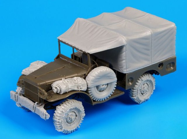 JIJIE Zubehörset für US-Militär-LKW, Bausatz, Maßstab 1:35 - Bild 1