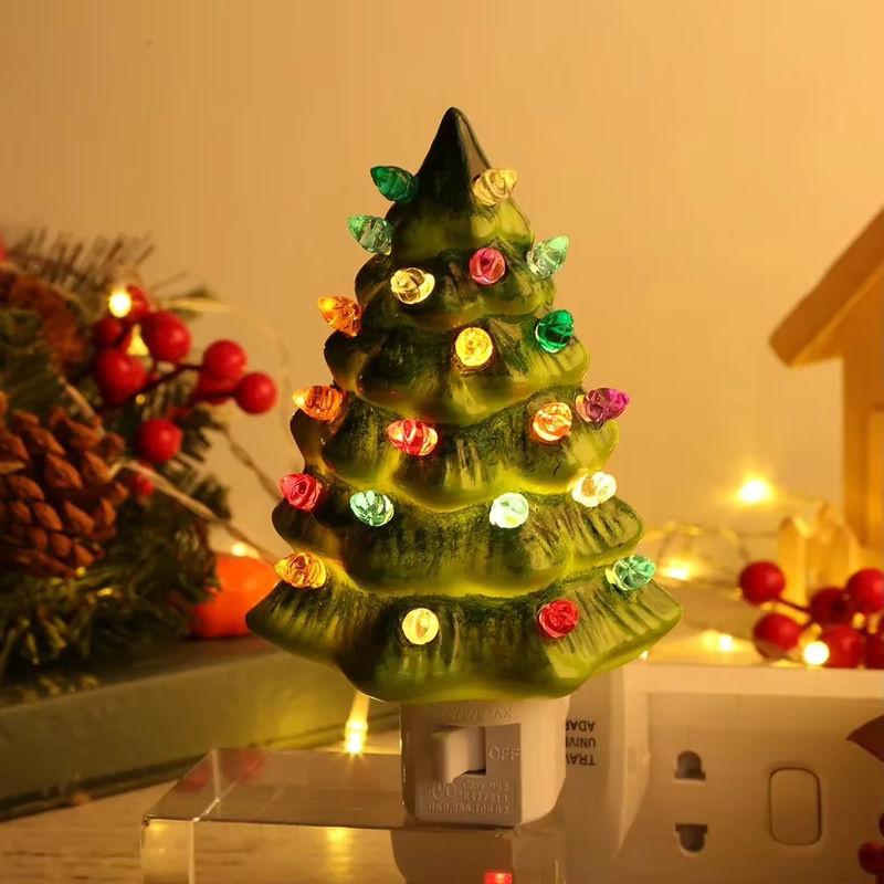 Modernes LED Baum Nachtlicht in Multicolor für dein Schlafzimmer oder als Wanddekoration mit Netzstecker - Bild 2