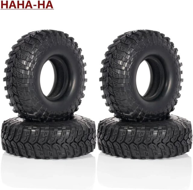 MALOM RC Gummireifen mit Schaumstoffeinlage, 4-teiliges Set, 1:10 - Bild 1