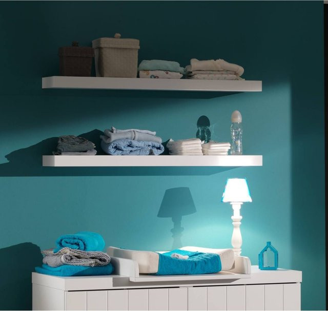 Vipack Wandboard-Set Robin in Weiß für Kinderzimmer und Jugendzimmer - Bild 1