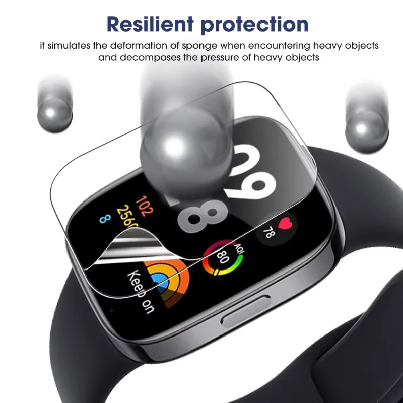 Xiaomi Hydrogel Film Screen Protector für Redmi Uhr, transparent, Unisex - Bild 4