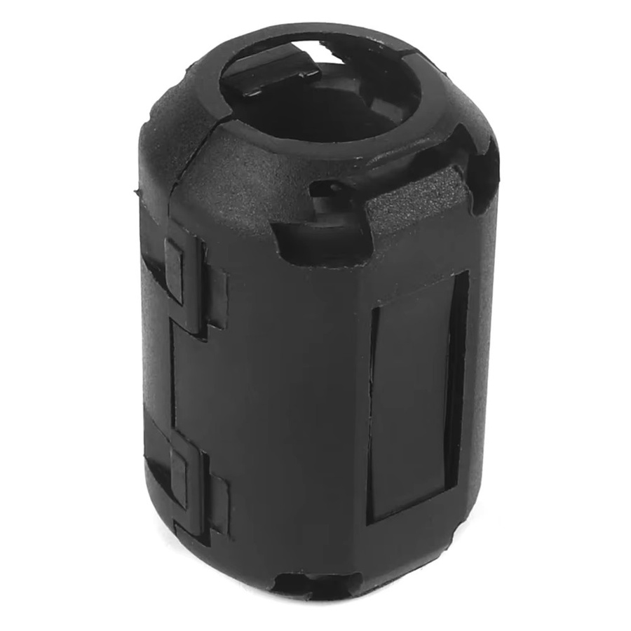 25 Stück Ferritkern-Ringe als Kabelverbinder-Klemmen zur RFI- und EMI-Filterung in Schwarz, Durchmesser: 3,5 mm, 5 mm, 7 mm und 9 mm - Bild 3