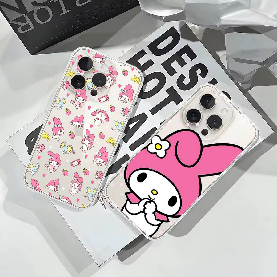 Mesuca Handyhülle M-Melo-dys für iPhone 17 16 15 14 13 12 11 Pro Max Plus Air X XR XS Transparent Klar - Bild 3