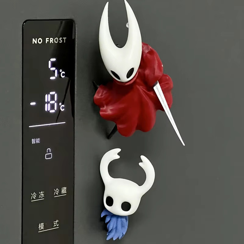 Bandai Hollow Knight: Silksong Anime Spiel Figur, Magnetischer Kühlschrank Aufkleber, Mini Puppe - Bild 2