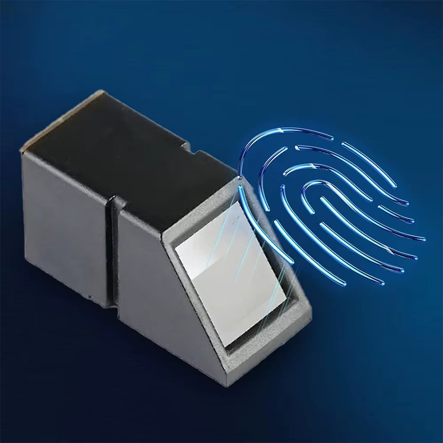 OIMG AS608 Fingerabdruckleser-Sensormodul in Schwarz mit optischem Sensor und serieller Kommunikationsschnittstelle für Arduino-Schlösser - Bild 3