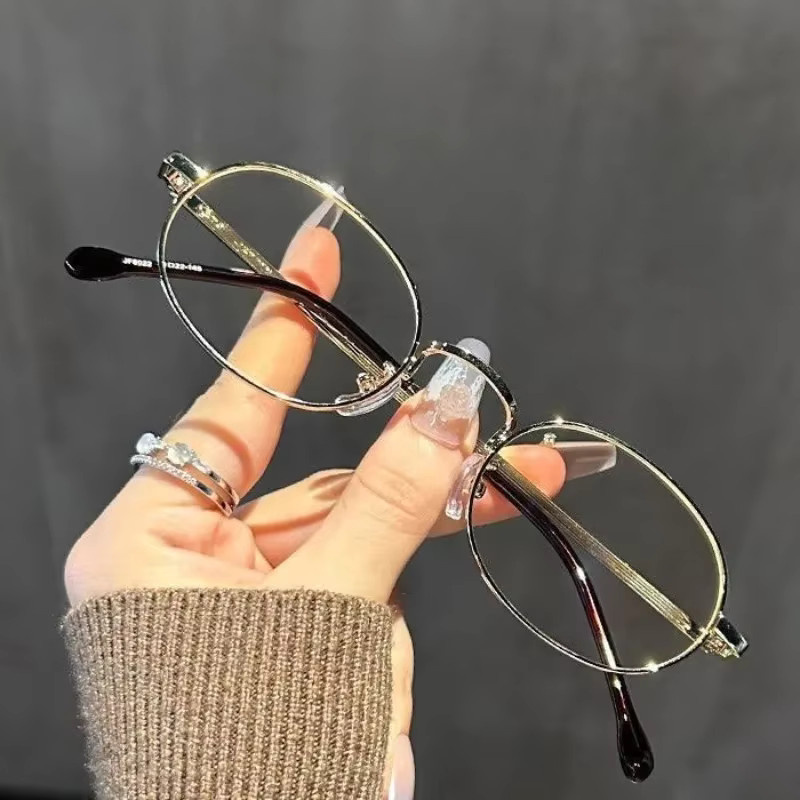 ERIKOLE Korrektionsbrille, Oval, Metall, Vollrand, Gold, Damen - Bild 2