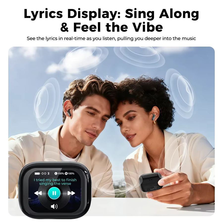 HTC NE68 Bluetooth 6.0 kabellose Kopfhörer mit AI-Übersetzungsfunktion und langer Akkulaufzeit - Bild 5