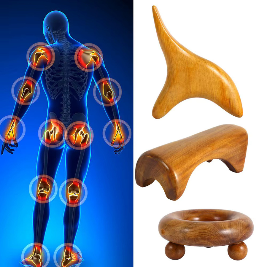 TMISHION Gua Sha Rollenmassagegerät für Füße, Unisex - Bild 3