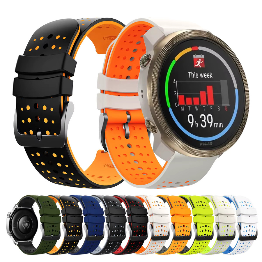Uhrenarmband Silikon, 22mm, Unisex - Bild 7