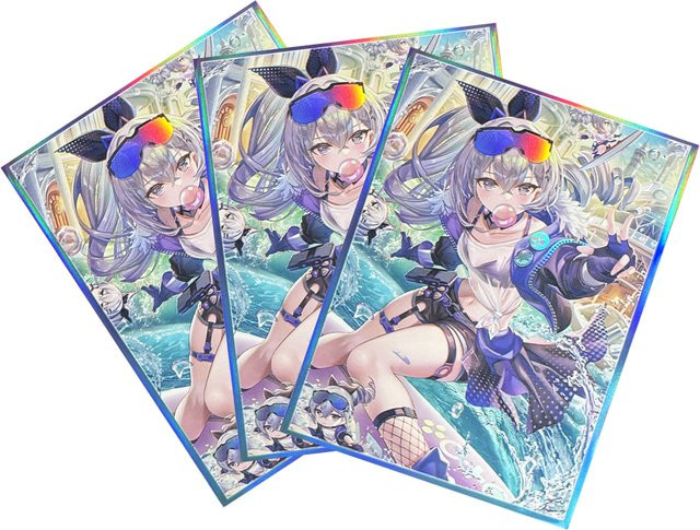 Vorinclex Anime-Kartenhüllen, Holografisch, Bunt / Mehrfarbig, 60-teiliges Set, ab 9 Jahren - Bild 1