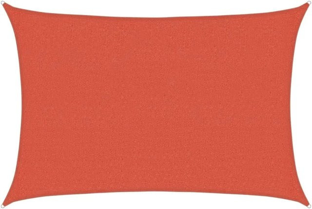 Furnicato Sonnensegel aus HDPE in Terracotta Rot, Rechteckig, B x T: 2,5 x 3,5 m - Bild 1