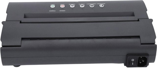 TOMTOP JMS Tattoo-Transfermaschine Set in Grau mit 30 Blatt Transferpapier für Druck und Kopie - Bild 1