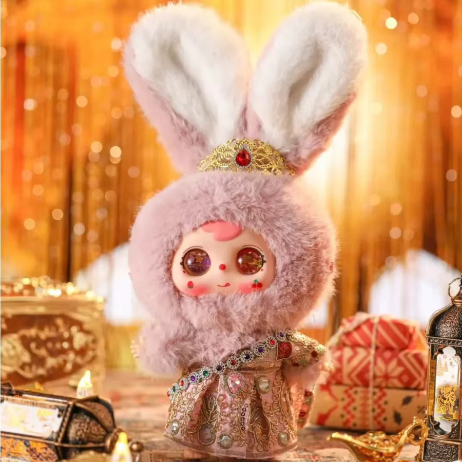 Baby Three Thailand Limited Series Blind Box, Vinyl-Plüschpuppe, Rosa - Bild 1