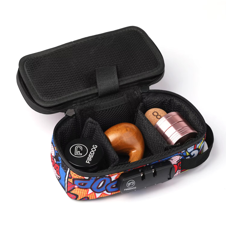 FIREDOG Geruchssichere Tasche mit Zahlenschloss und Aufbewahrungskoffer, Multicolor - Bild 3