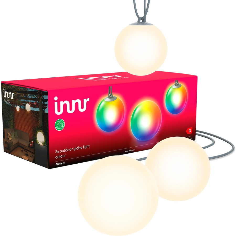 Outdoor Smart Globe Light LED-Leuchte im 3er-Pack in Farbe Colour - Bild 1