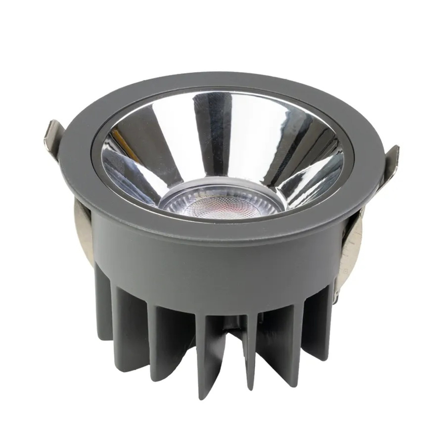 ENOVALITE LED Einbaustrahler 12W CCT Warm-Kaltweiß Grau IP65 Wassergeschützt Deckeneinbauleuchte für Außenbereich und Badezimmer - Bild 2