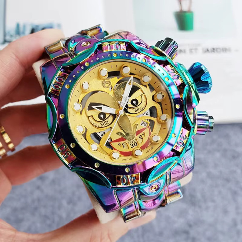 Undefeated Armbanduhr, Quarz, Gold, Herren - Bild 2