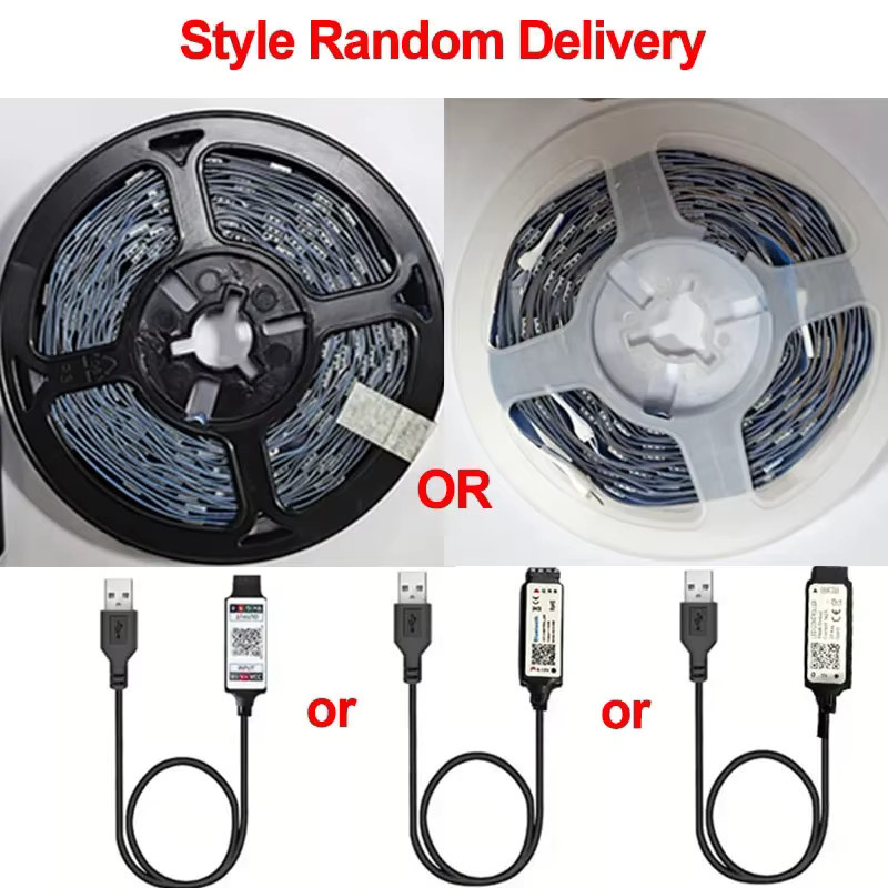 RGB-LED-Wandleiste mit SMD 5050 Dioden, Bluetooth und Musiksynchronisierung zur TV-Hintergrundbeleuchtung und Raumdekoration, App-Steuerung, Multicolour - Bild 4