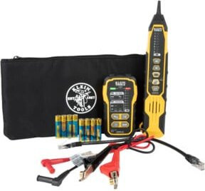 Klein Tools Digitales Toner und Probe Set zur Kabelverfolgung RJ45 in Gelb - Bild 1