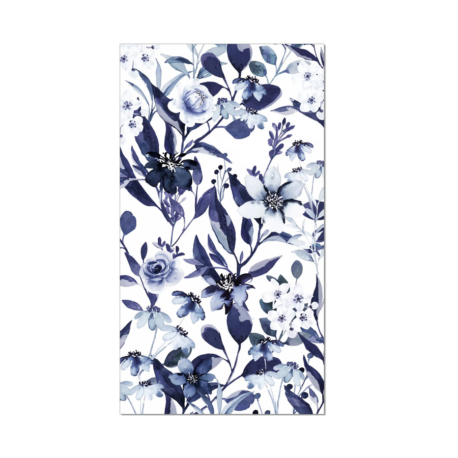 20 Stück Vintage Servietten mit blauem Blumenmuster aus Papier für Hochzeit und Geburtstag als Tischdekoration - Bild 2
