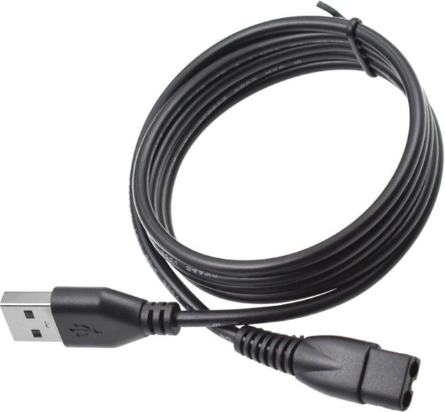 Alasicka USB-C Ladekabel in Schwarz für Limural Haarschneidemaschinen für Männer - Bild 1