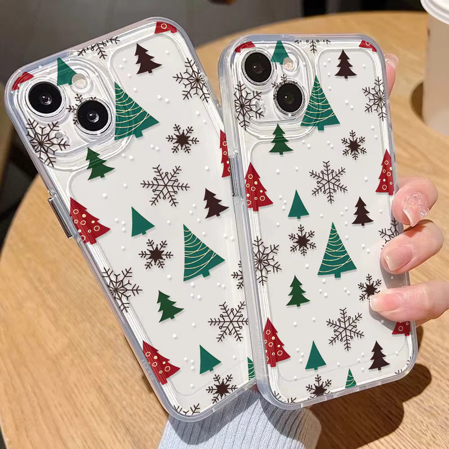Weihnachten Handyhülle aus weichem TPU für Samsung Galaxy S25 Ultra S24 S23 FE S22 A56 5G A55 A54 A36 A16 A15 A35 A34 A26 A53 A52 A14 A13 in Multicolour - Bild 6