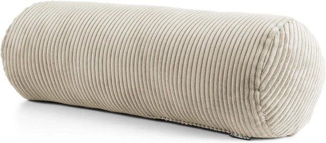 mokebo XXL Nackrolle mit Cordbezug in Beige - Bild 1
