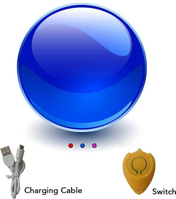 Yiran toy Magischer fliegender Ball Pro Spinner Handgesteuerte Drohne blau - Bild 1