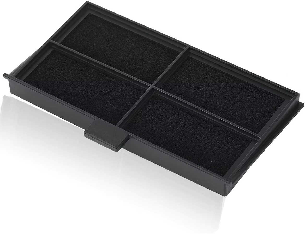 Ersatzfilter ELPAF54 ELPAF55 in Schwarz für Epson Beamer EX9240 2100 2150 2250 2350 2042 2247U 970 980 W 1288 982 W 990U TW5400 TW5600 TW5700 - Bild 2