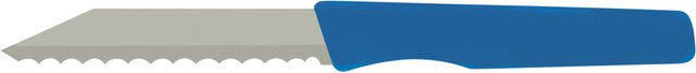 Schneider Brötchenmesser mit Schutzhülle in Blau, Gesamtlänge: 18,5 cm, Klingenlänge: 8,7 cm - Bild 1