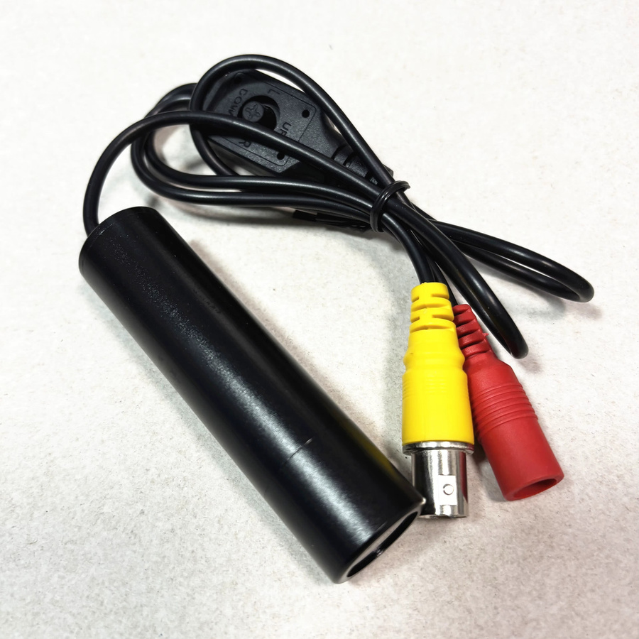 HQCAM NVP2040 Mini Bullet-Kamera Schwarz mit 3,6mm Objektiv, CVBS OSD-Menü, IP66 Wasserdicht, Innen- und Außenkamera - Bild 2