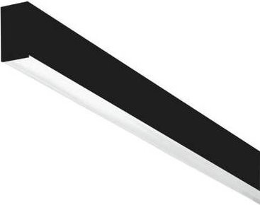 Brumberg LED-Deckenleuchte Schwarz aus Aluminium und Acryl mit kaltweißem Licht - Bild 1