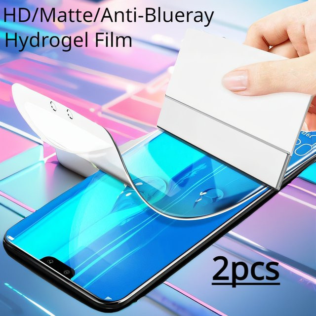 2 Stück Hydrogel-Displayschutzfolie für Cubot KingKong 9 8 7 5 Pro und King Kong Power Star Mini 3 in Transparent (Matte/HD/Anti-BlueRay) - Bild 1