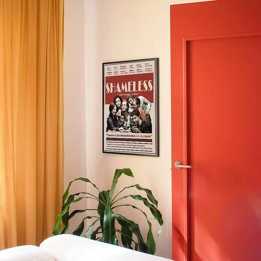 Shameless Anime Poster Retro Wandkunst für deine Zimmerdekoration in HD Qualität - Bild 3