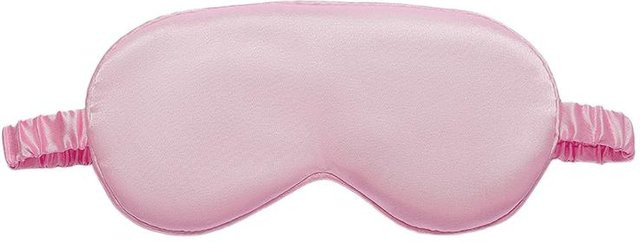 Smyz006 Schlafmaske aus Kunstseide, rosa, Unisex - Bild 1