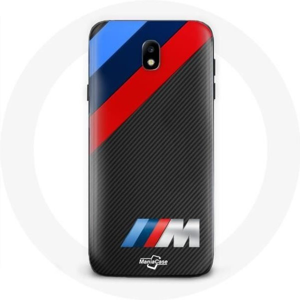 MANIACASE Schutzhülle für Samsung Galaxy J7 2017 mit BMW M Collection Logo in Schwarz - Bild 1