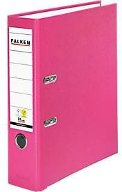 Falken PP-Color Ordner DIN A4 in Pink mit 80 mm Rückenbreite - Bild 2