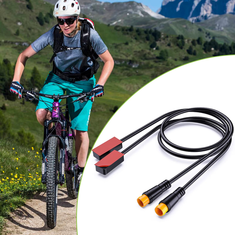 Bafang Bremssensoren in Schwarz für E-Bike Mittelmotoren BBS01 BBS02 BBS02B BBSHD kompatibel mit hydraulischen und mechanischen Bremsen inklusive Stromunterbrechungskabel - Bild 3