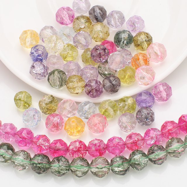 ZHUBI Steinperlen, Apatit-Achat, 10 mm, 40 Stück - Bild 1