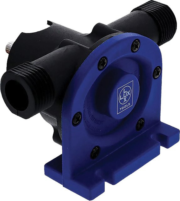 LUX-TOOLS Bohrmaschinenpumpe groß 3000 in Blau aus Kunststoff - Bild 1