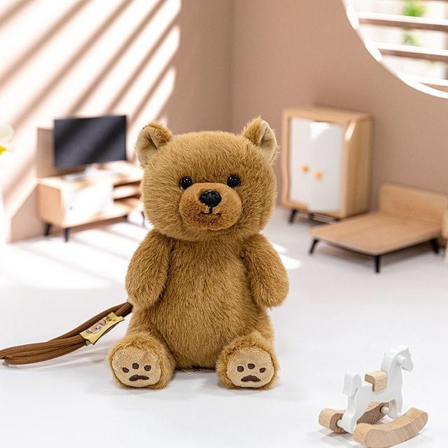 Zhangzhongbao Bär Plüsch-Anhänger Teddybär-Puppe Plüsch 7-14 Jahre - Bild 1