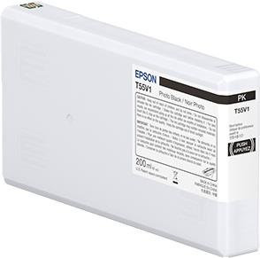 Epson T55W1 Original Tintenpatrone Photo Schwarz 200 ml für P/N: C11CL14301A0 - Bild 1