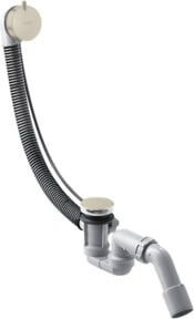 Hansgrohe Flexaplus S Ab-/Überlaufgarnitur für die Badewanne in Brushed Nickel - Bild 1