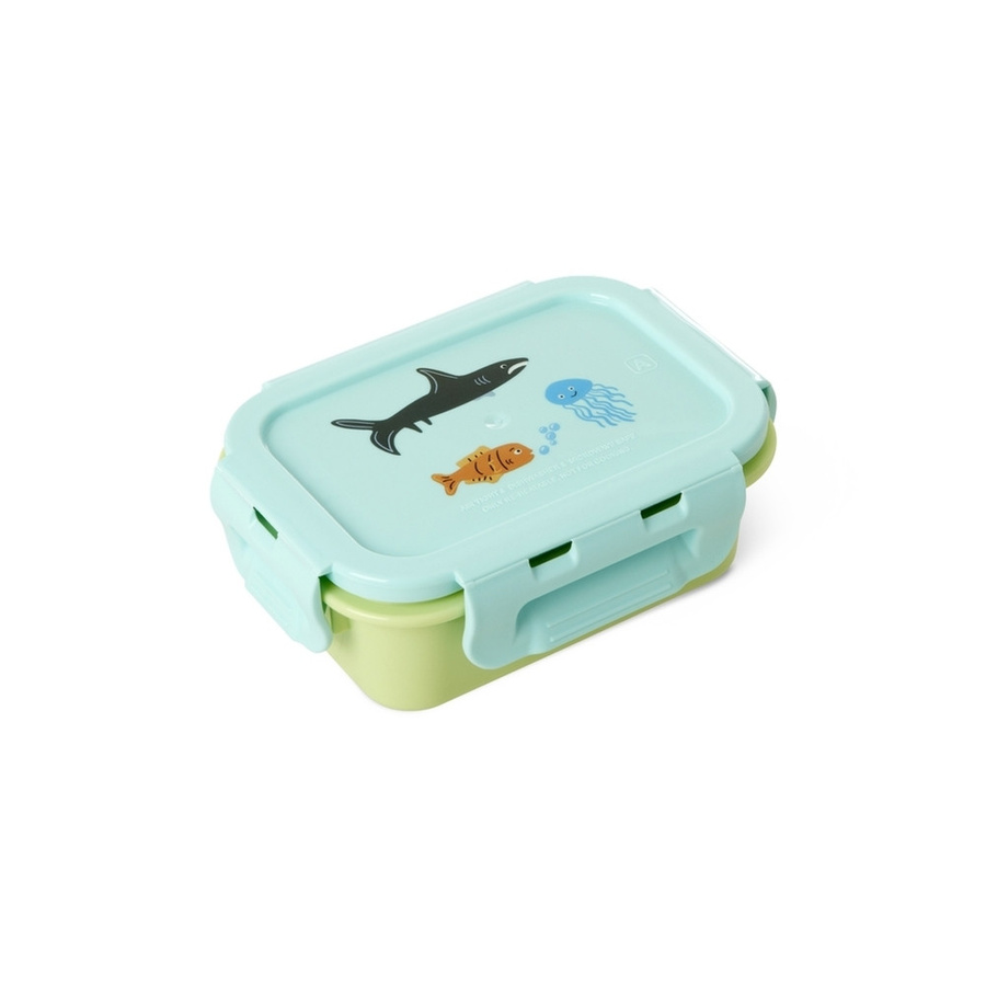 Rice kleine Brotdose Wildlife in Mint, luftdicht und mikrowellengeeignet - Bild 1