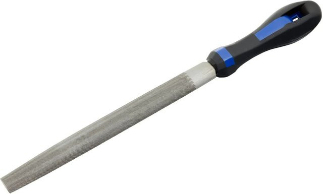 LUX-TOOLS Werkstattfeile halbrund in Silber, Länge: 200 mm - Bild 1