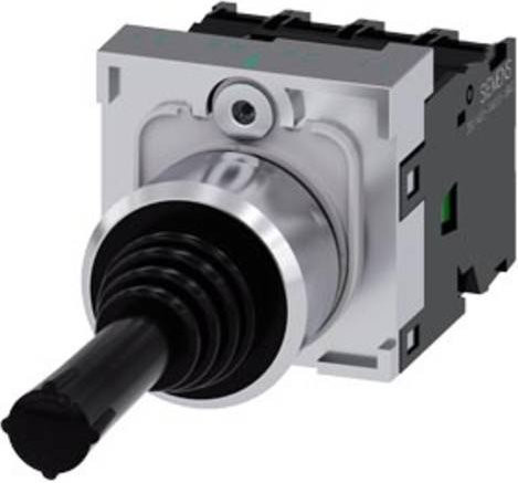 Siemens 3SU1150-7AE88-1QA0 Koordinatenschalter in Schwarz und Silber aus Metall mit IP67 Schutzart - Bild 1