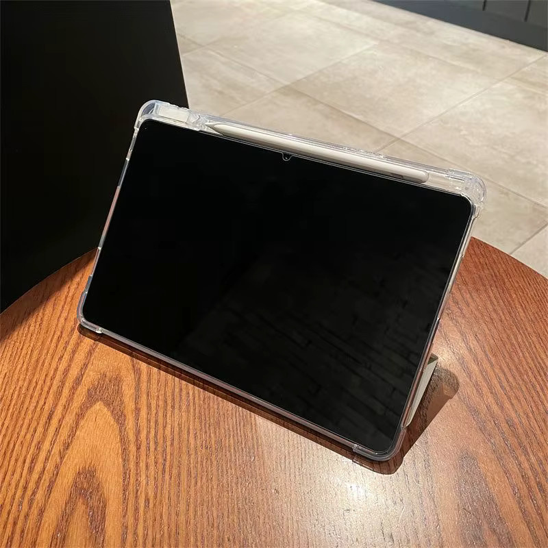 Lenovo Tab M11 TB330FU Hülle mit Stifthalter und Klappständer aus Acryl, transparente Hartschale für Xiaoxin Pad 2024, 11 Zoll - Bild 2