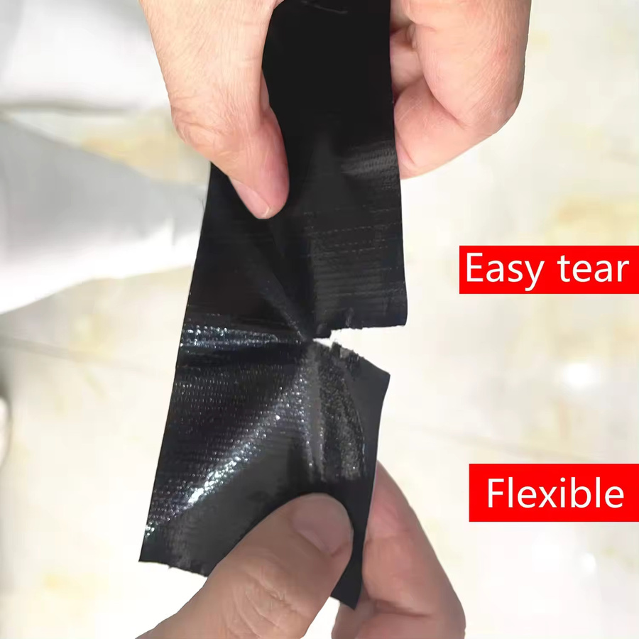 2 Stück Mini-Klebeband in Reisegröße für Outdoor, Camping und Notfälle, Farbe: Schwarz - Bild 5