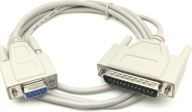 RS232 Datenkabel DB9 Buchse zu DB25 Buchse zur Computer-Verbindung - Bild 1